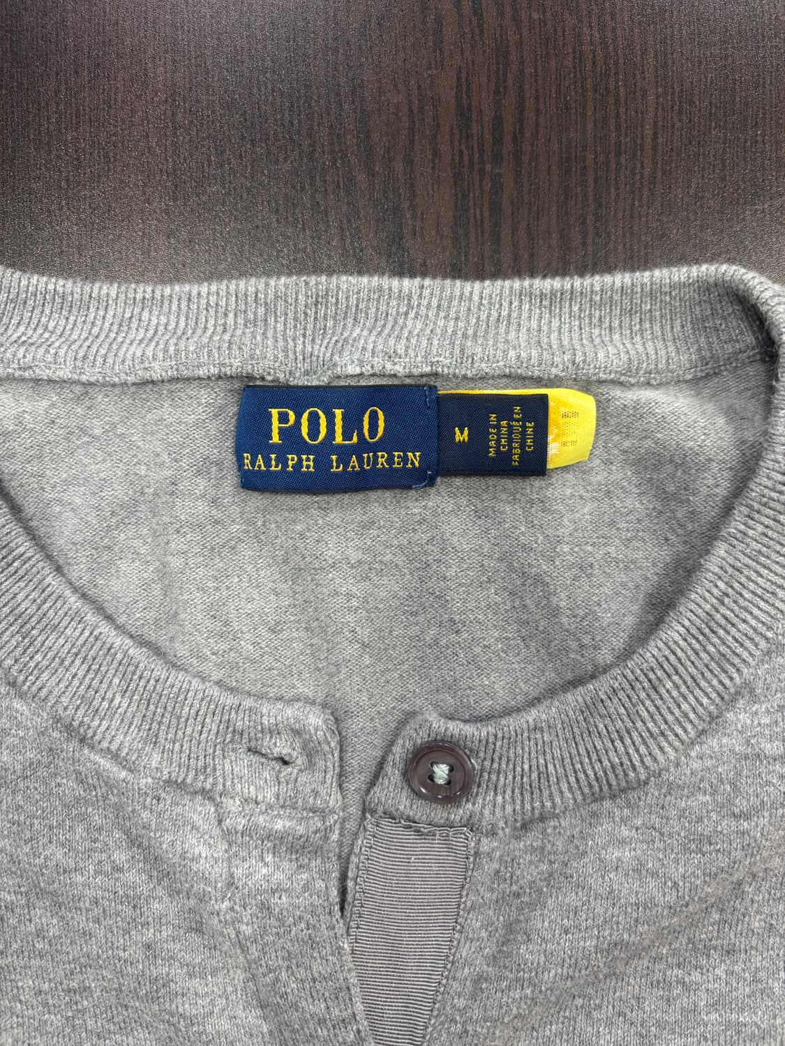 폴로 랄프로렌 회색 가디건 M 상품이미지6