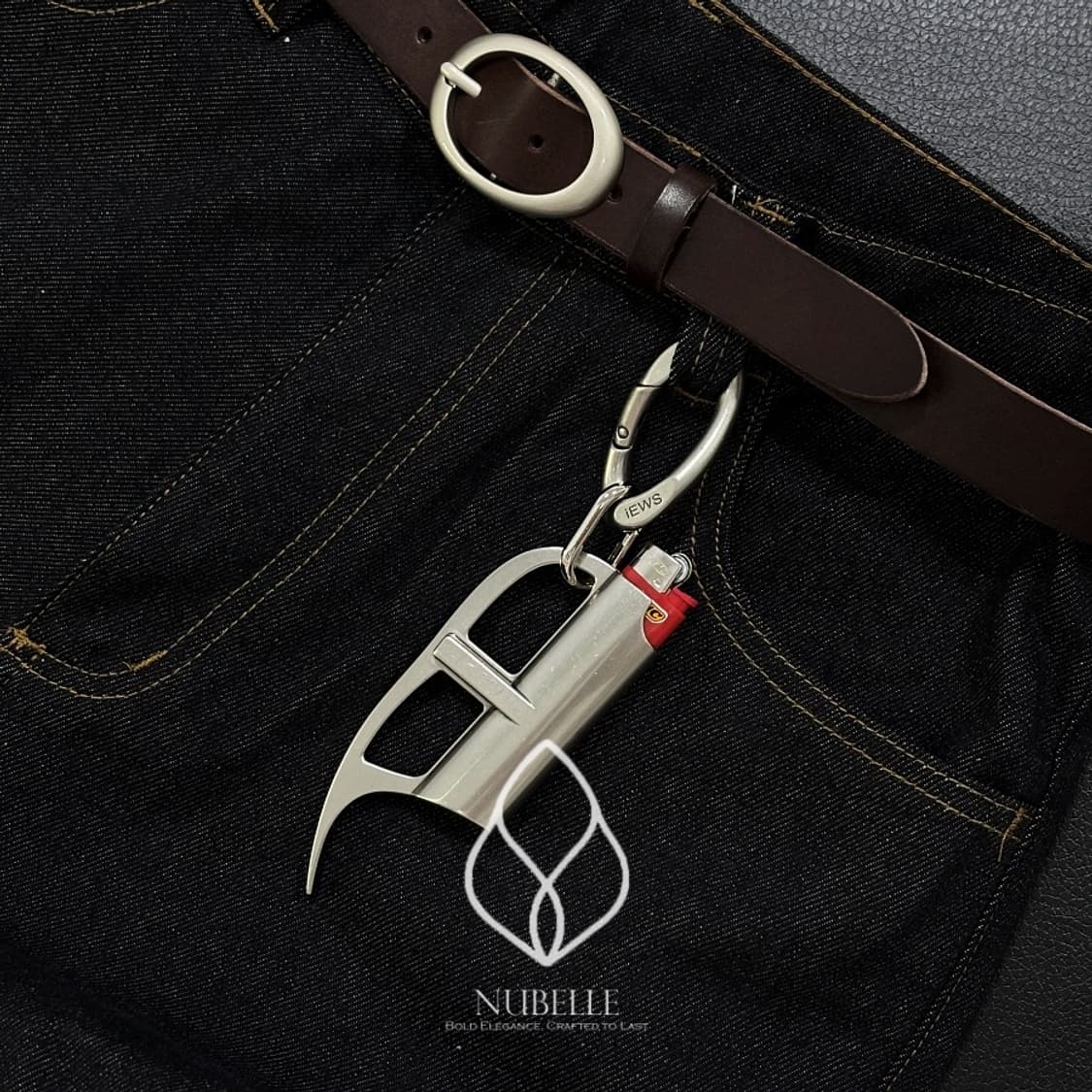 🌗 lighter case keyring / 스틸 라이터 케이스 키링 상품이미지3
