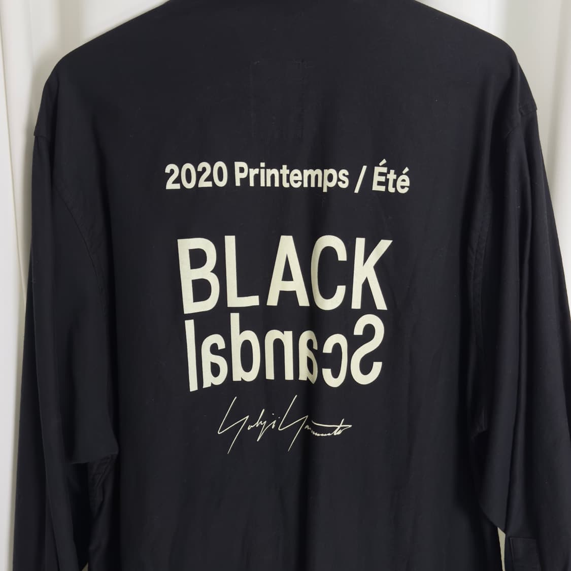 BLACK SCANDAL 20SS 블랙 스태프 코트 상품이미지5