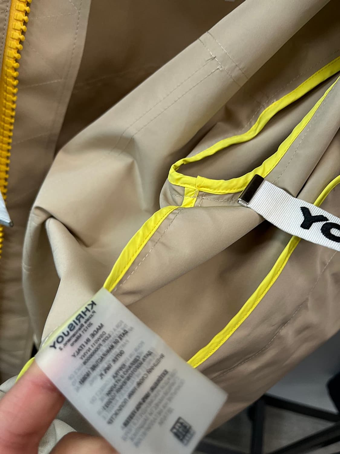 여) 크리스조이 오버 레인자켓  상품이미지7