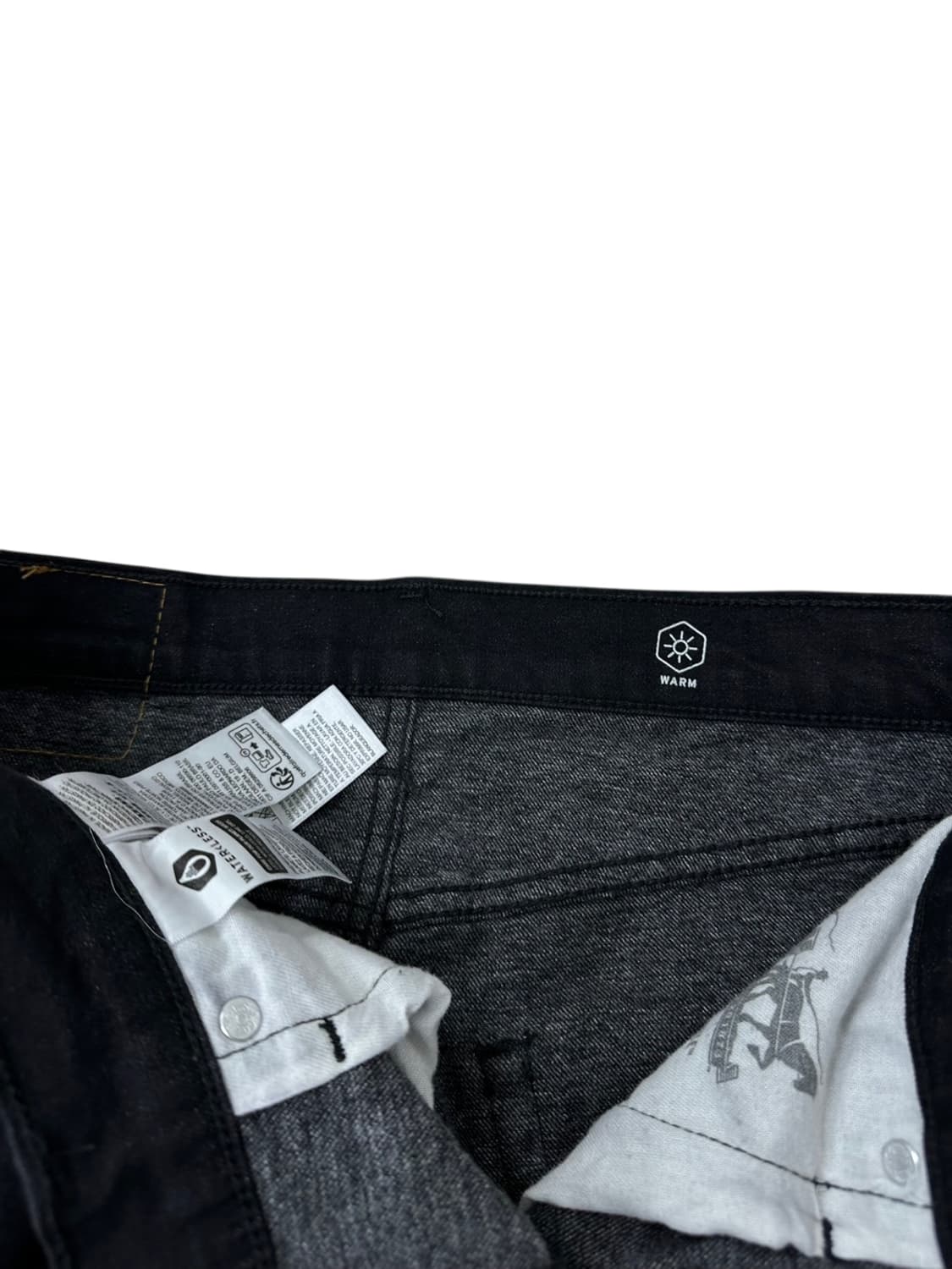 리바이스 502 웜진 기모 블랙데님 (30) 상품이미지7