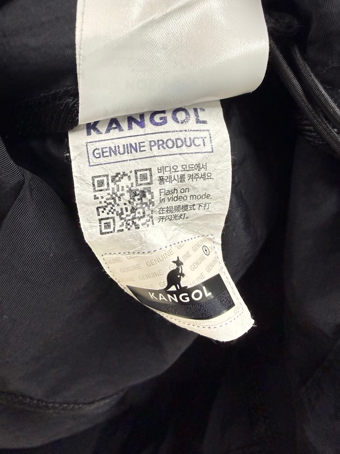 남성 105 XL / 캉골 아노락 반팔 블랙 상품이미지7