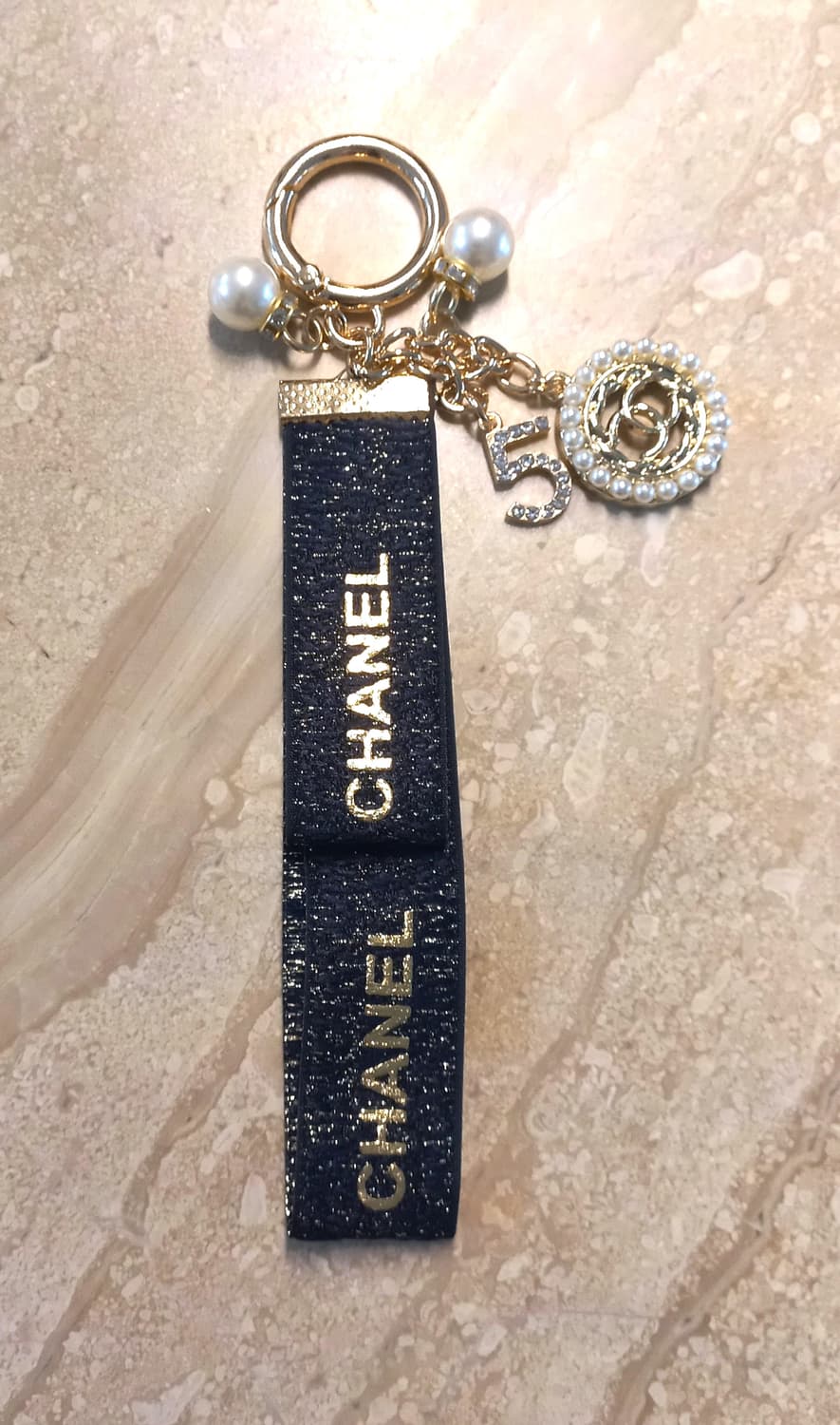 샤넬 CHANEL 블랙 키링 (새제품) 상품이미지6