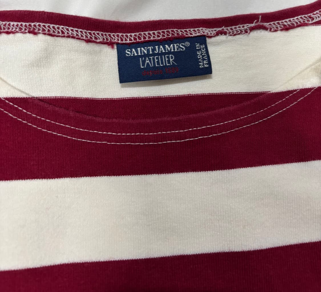 세인트제임스 단가라 스트라이프 티셔츠 상품이미지5