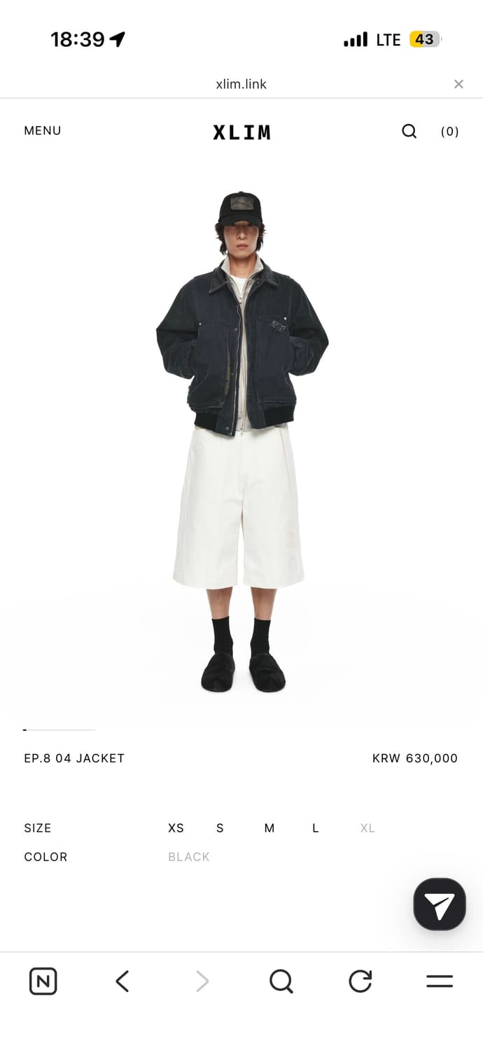 XLIM EP 8 04 JACKET 자켓 상품이미지1