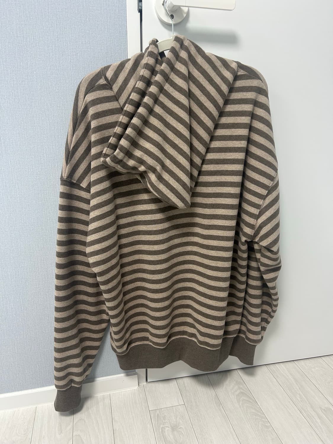 테켓 스트라이프 후드티 M 상품이미지4