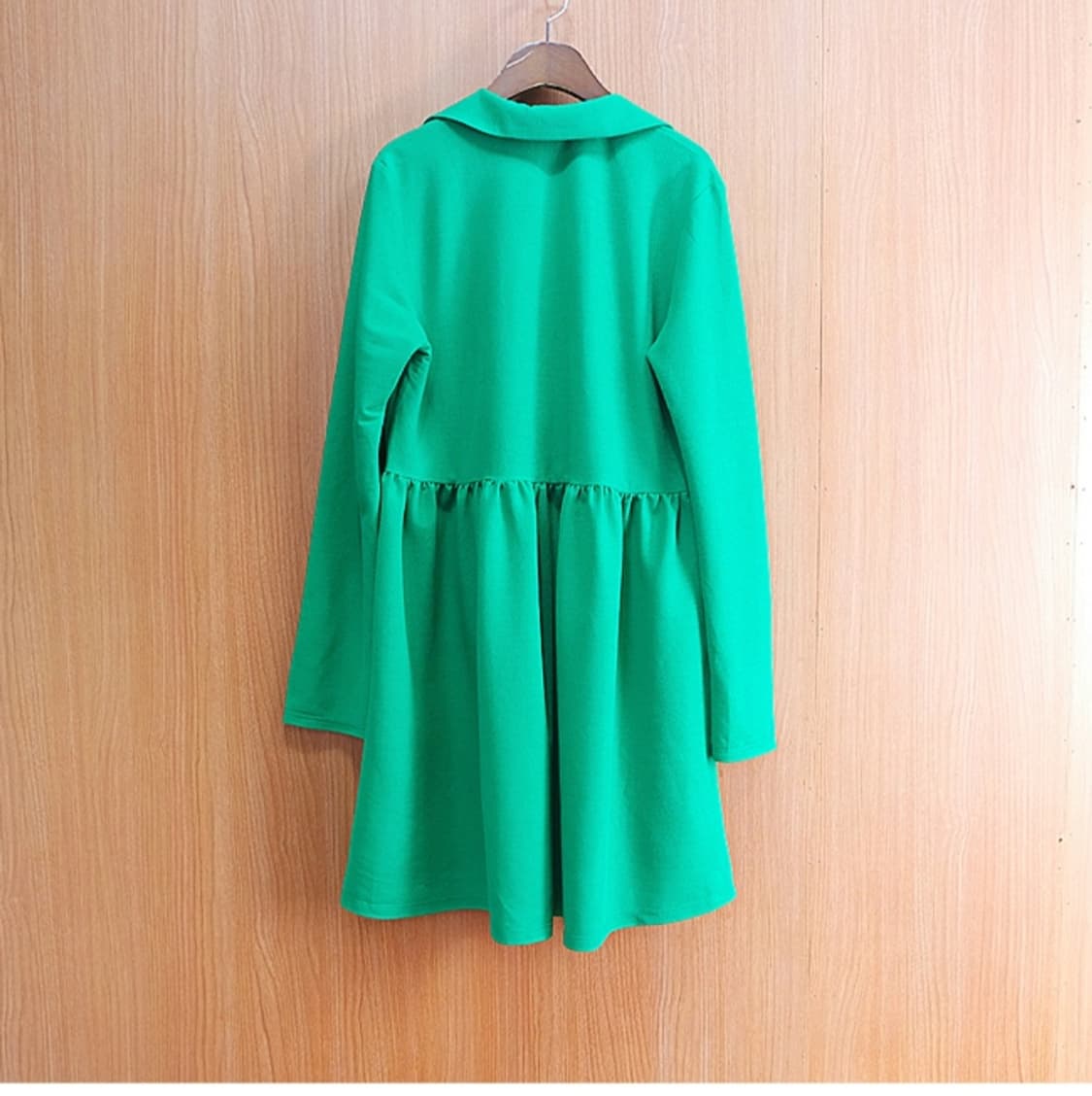 새제품~!!ZARA  초록 원피스 상품이미지5