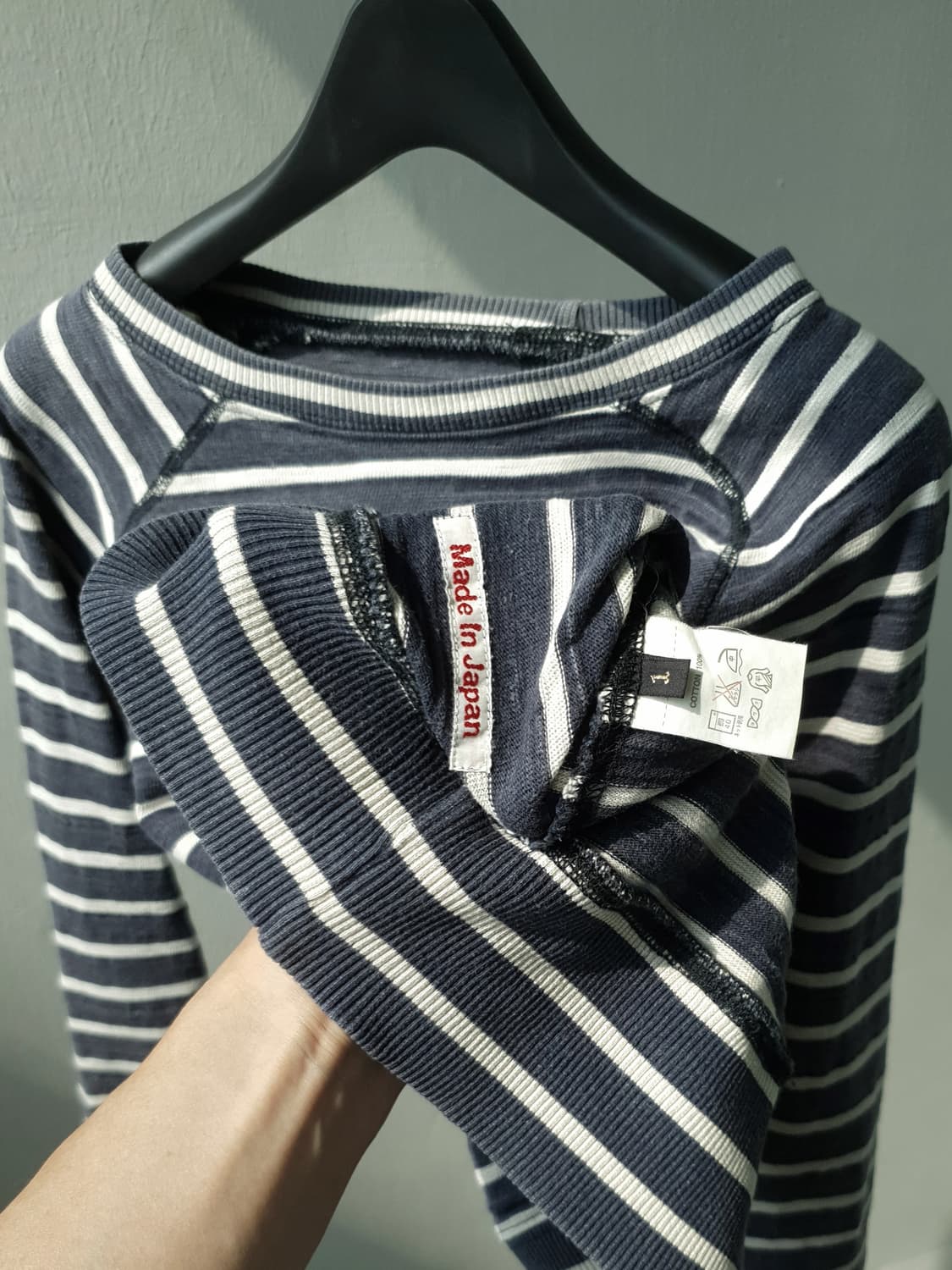 KAPITAL stripe sweat shirt 상품이미지10