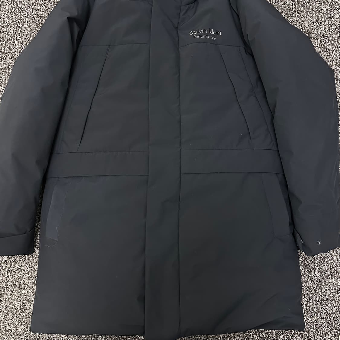 캘빈클라인 다운 롱패딩 블랙 L 상품이미지3