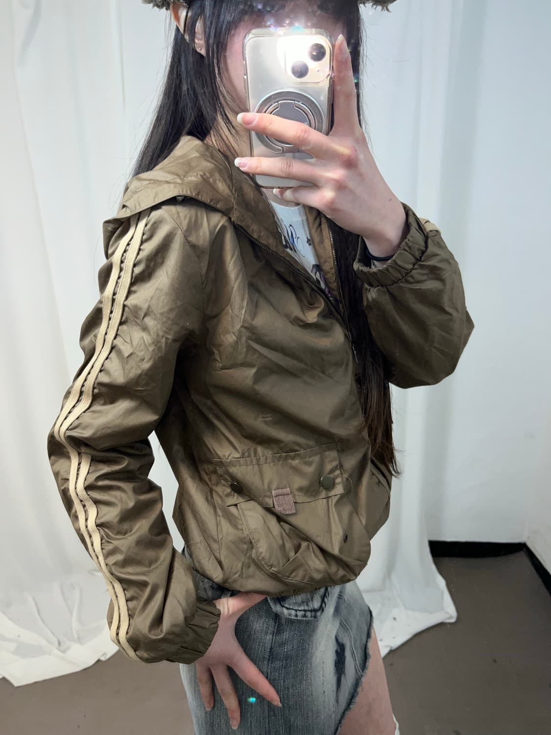 Y2K 카키 캐쥬얼 set (set 할인가) 상품이미지7