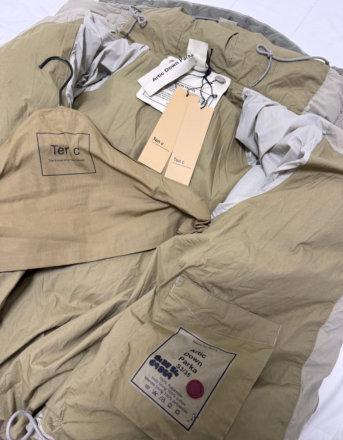 (54,새상품)텐씨 Ten C 아틱 다운 파카 상품이미지5