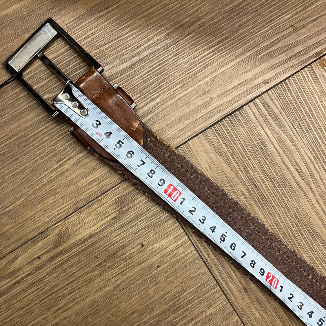 N16 디젤 가죽 벨트 브라운 상품이미지2