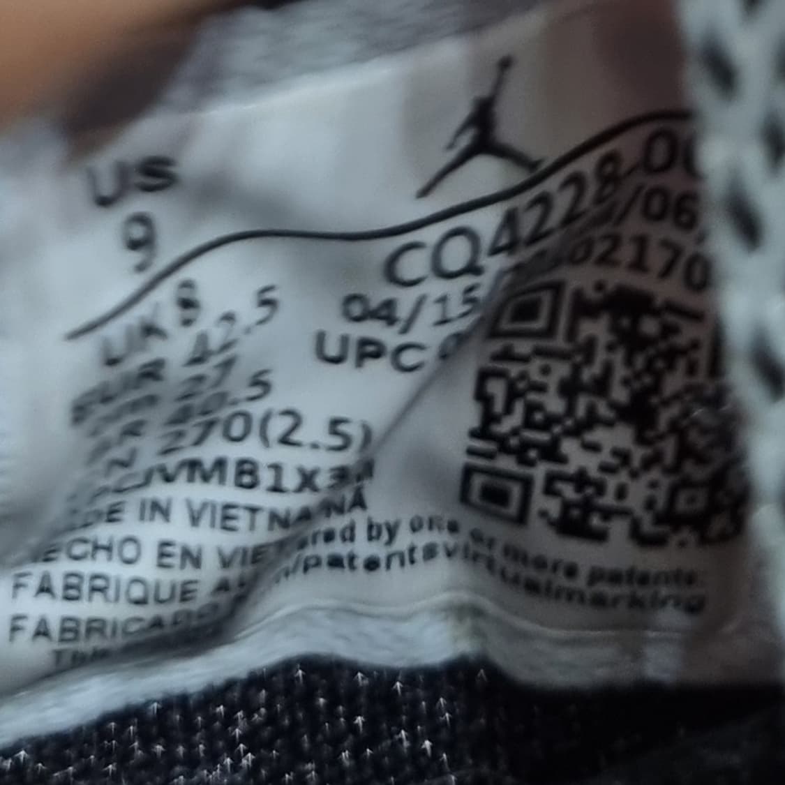 나이키 조던35 블랙 칠리레드 농구화270 상품이미지6