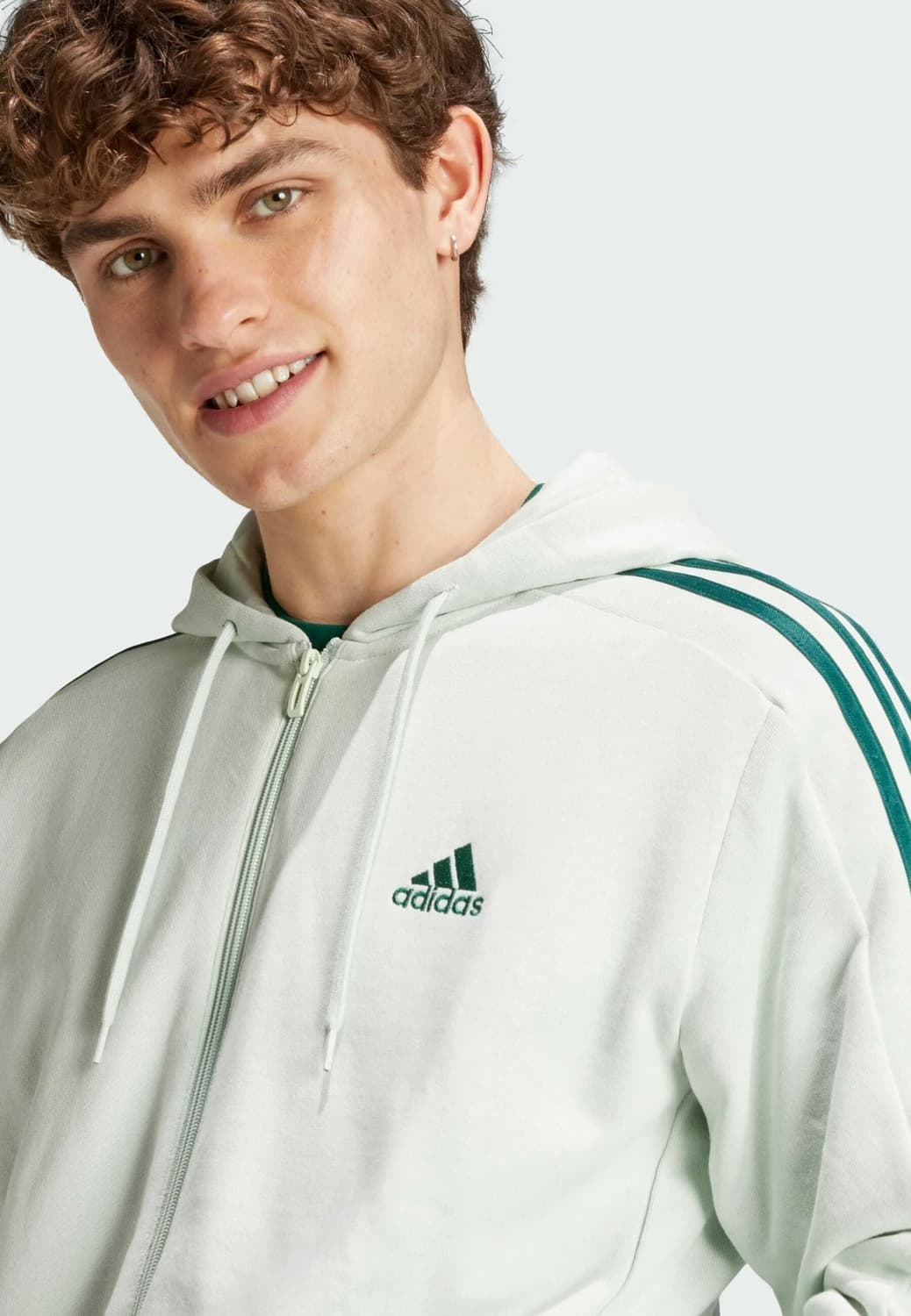 ESSENTIALS 3-STRIPES FULL-ZIP 상품이미지3