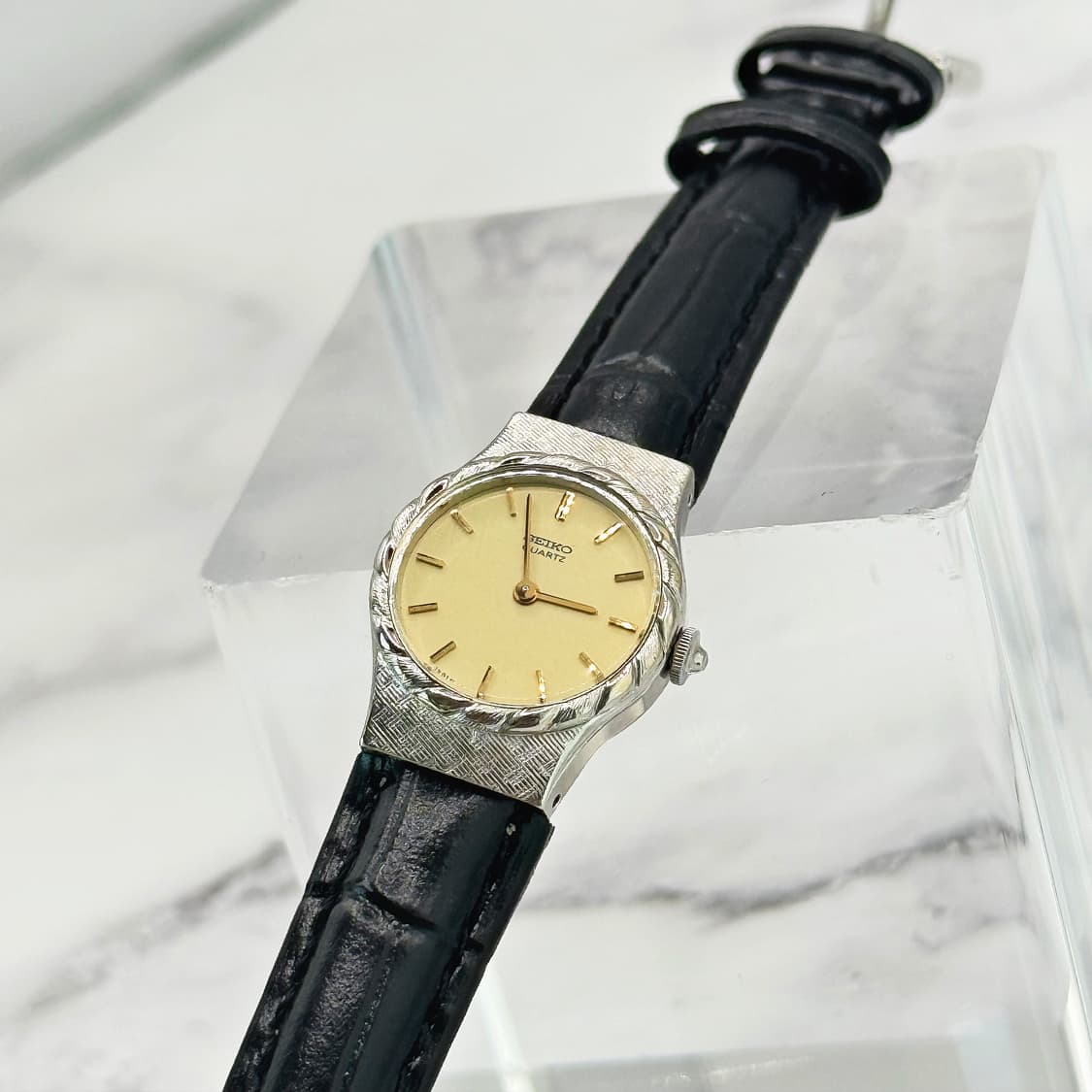 70s80s 빈티지 세이코 텍스처 베젤 워치 상품이미지6