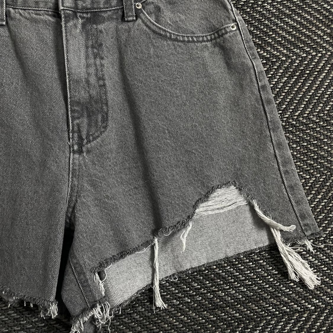 빈티지 우먼스 커팅 데님 숏 팬츠o 3075 상품이미지2