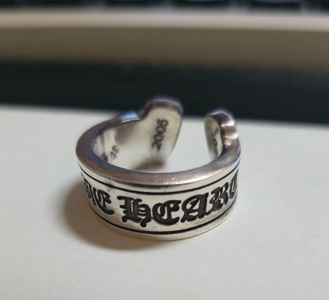 (청담매장) 크롬하츠 스크롤라벨링 라지 8.5 상품이미지1