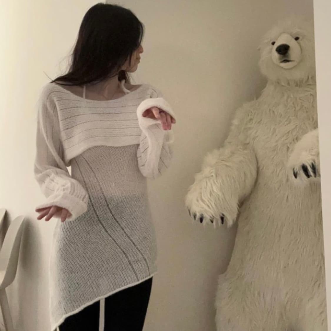 coap 코프 한소희 니트 상품이미지2