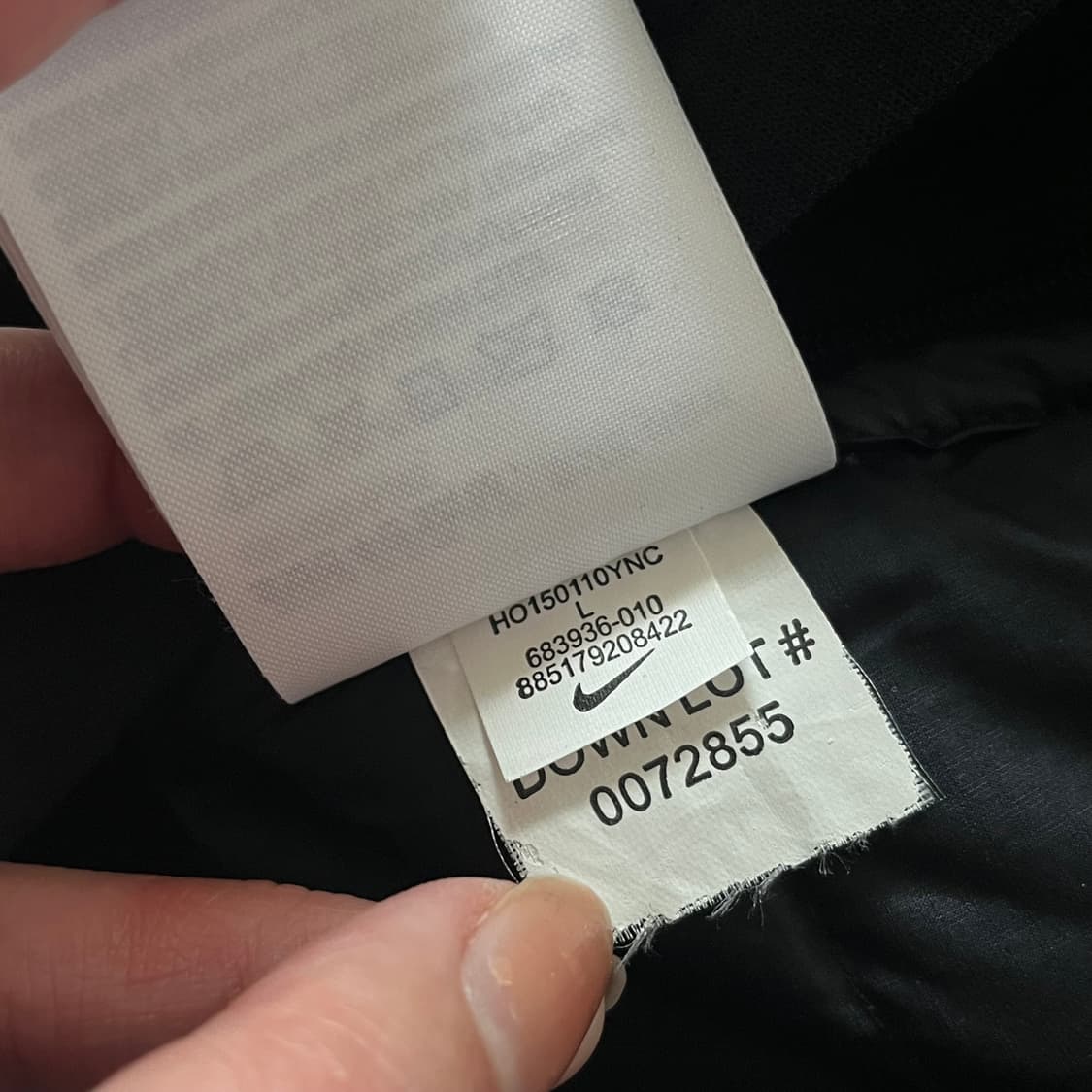 나이키 테크팩 러닝 패딩 크롭 맨투맨 상품이미지6