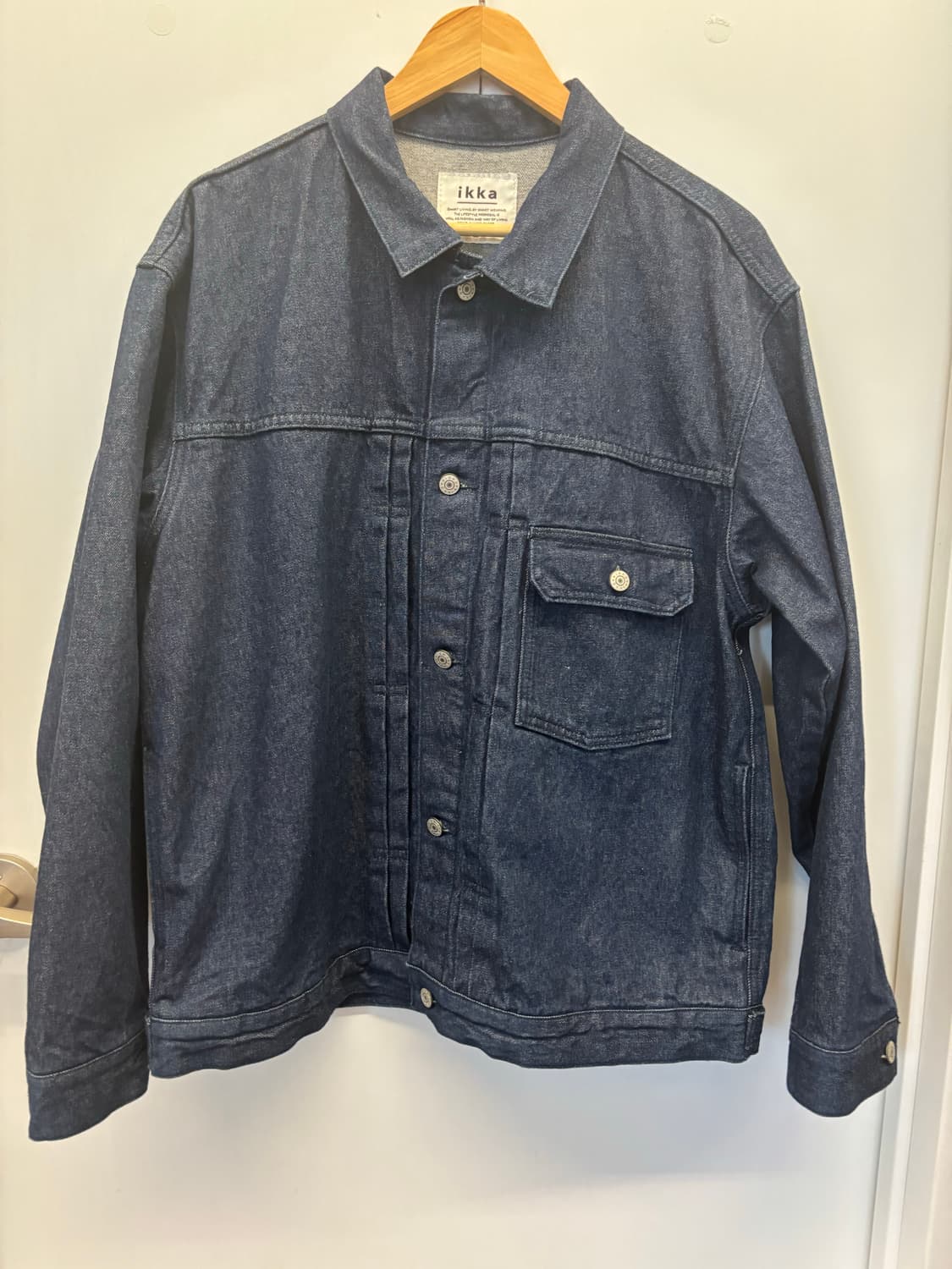 Ikka denim coverall jacket 상품이미지1