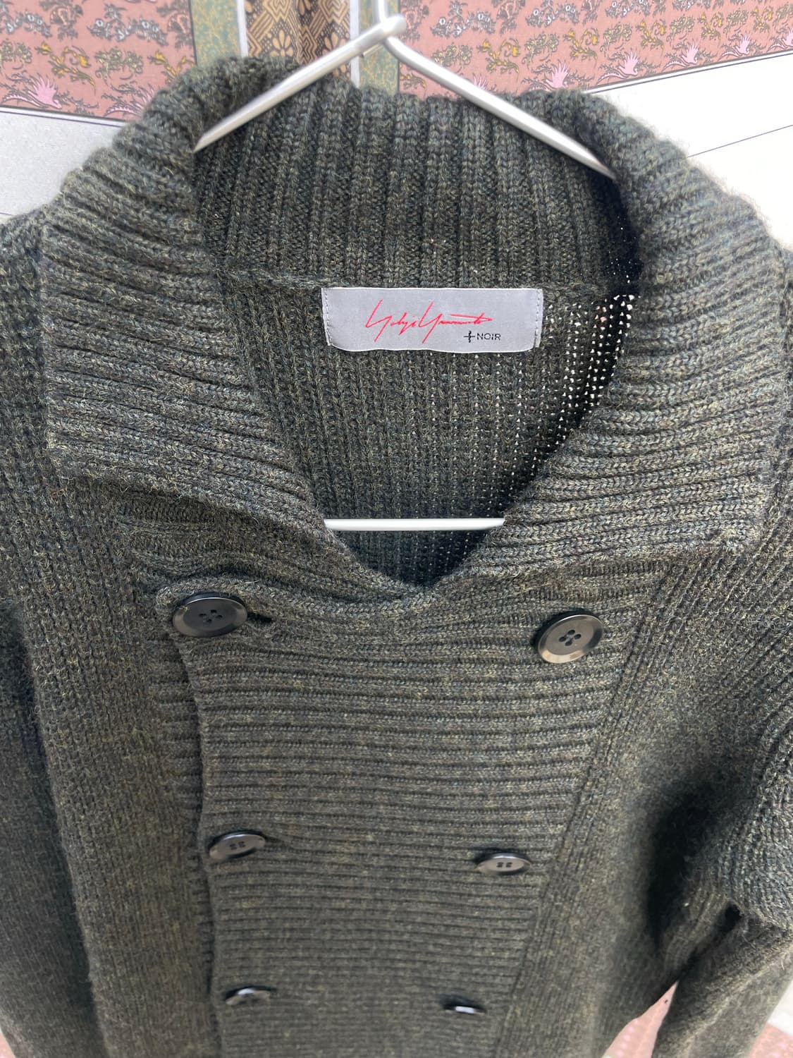 yohji yamamoto +noir military knit 상품이미지3
