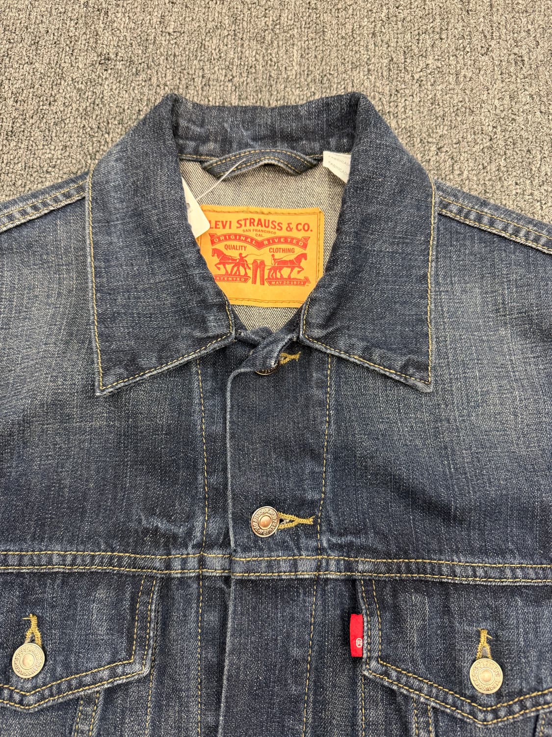 OS) 리바이스 빈티지 데님 트러커 자켓 상품이미지2