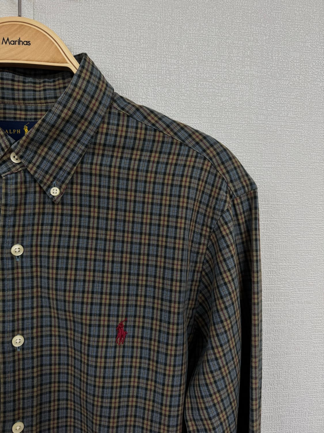 폴로 랄프로렌 체크 셔츠 상품이미지2