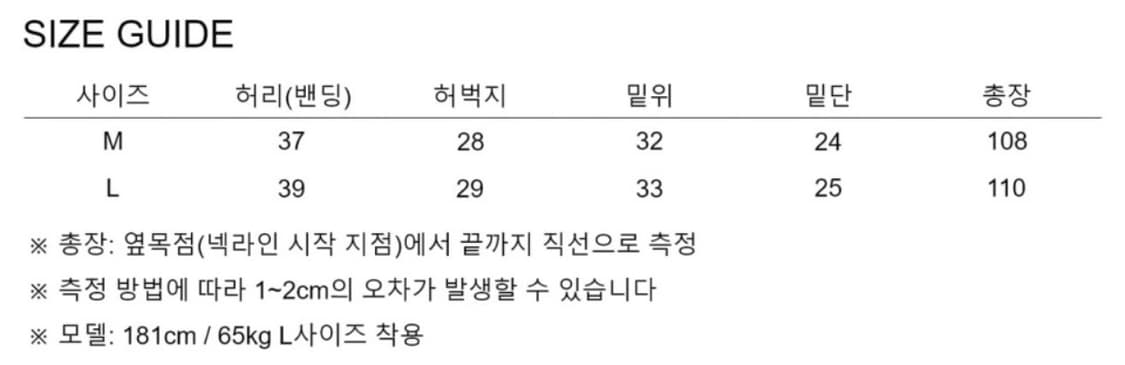 율러 와이드 빈티지 워싱 크리드 카고팬츠 차콜 M 상품이미지5