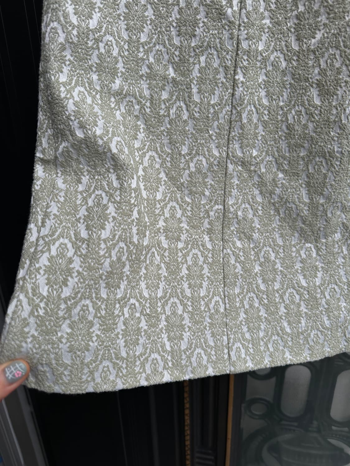 {dead stock} rosy life jacquard skirt 상품이미지3