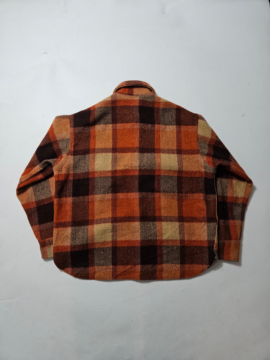 1960's JC PENNY 타운크래프트 울셔츠 CPO셔츠 XL  상품이미지4