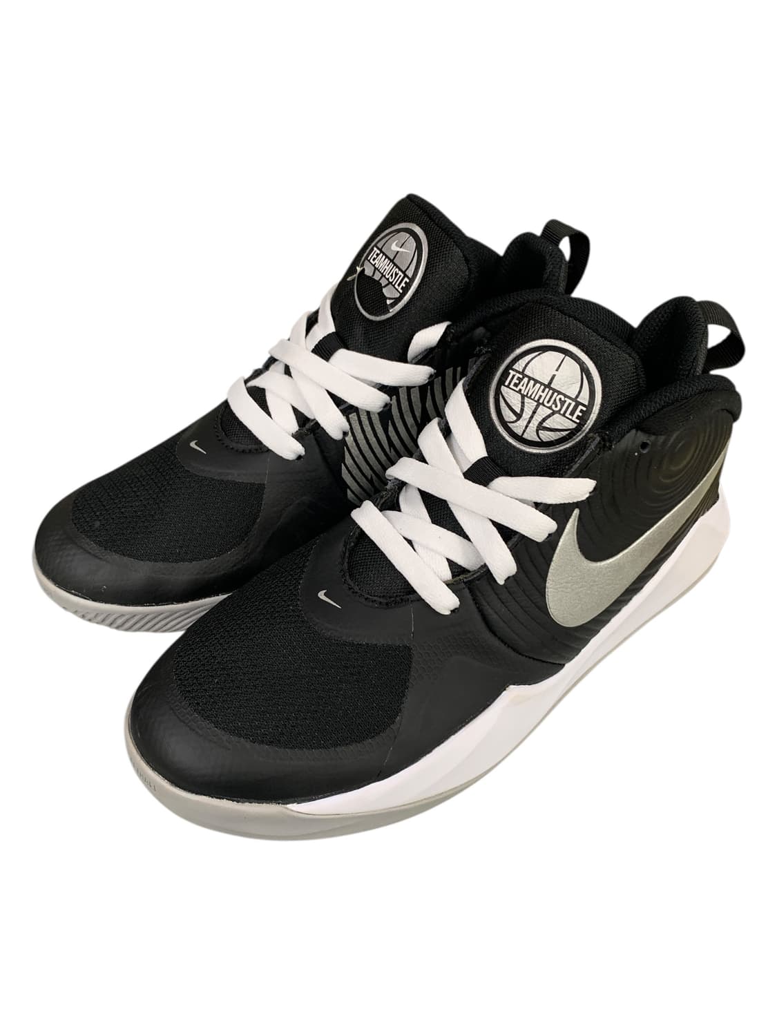 나이키 팀 허슬 D9 농구화 블랙화이트 240 상품이미지5