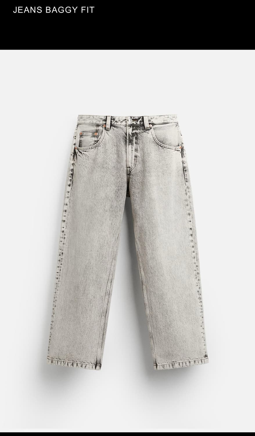 자라 배기핏 진 8062/380 상품이미지1