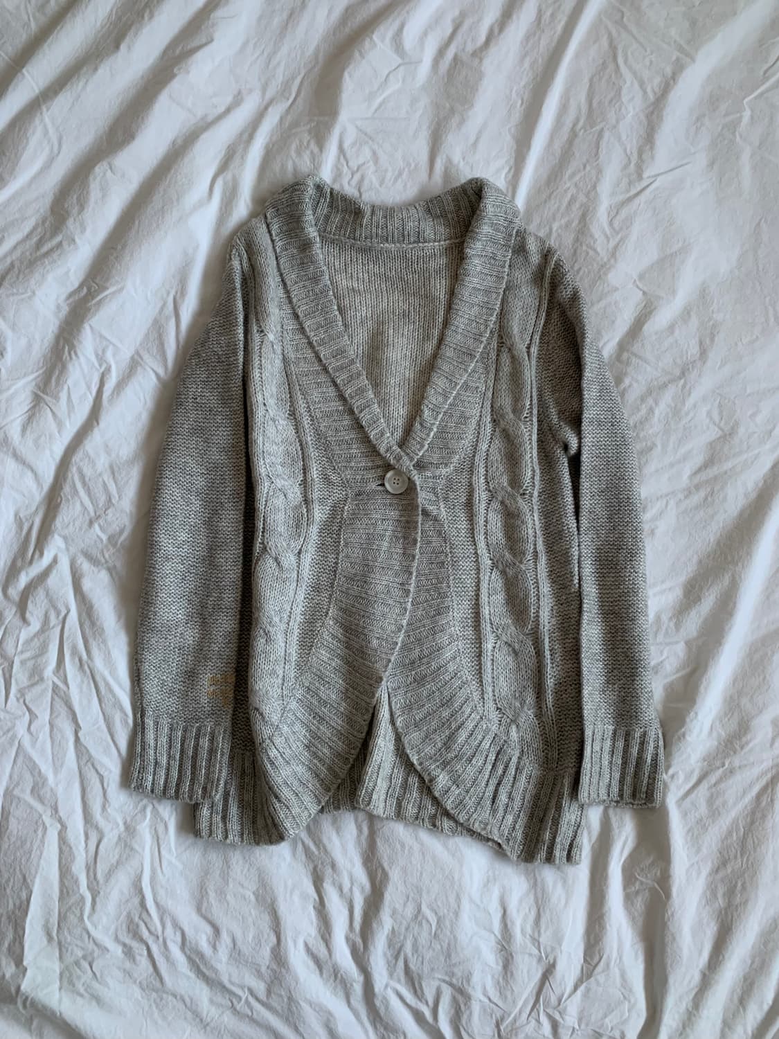 Disney 그레이 브이넥 가디건 상품이미지1