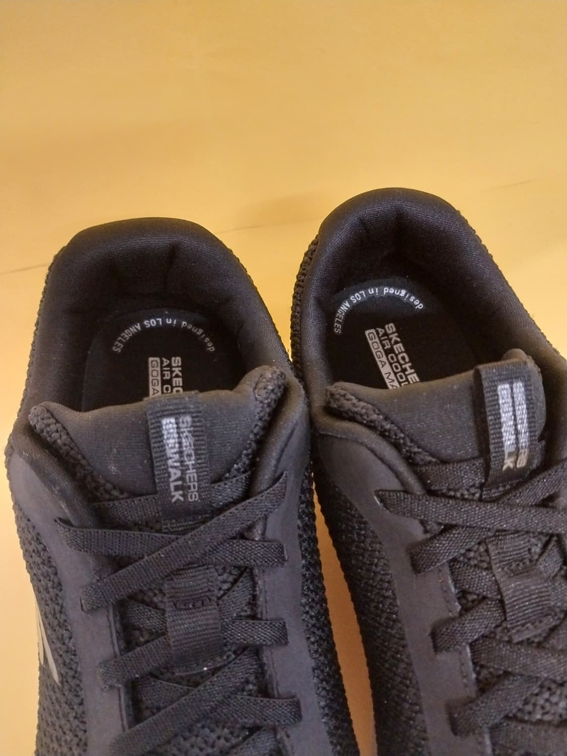 여성 스케쳐스 조이 아웬 블랙 스니커즈, 운동화 (265) 상품이미지5