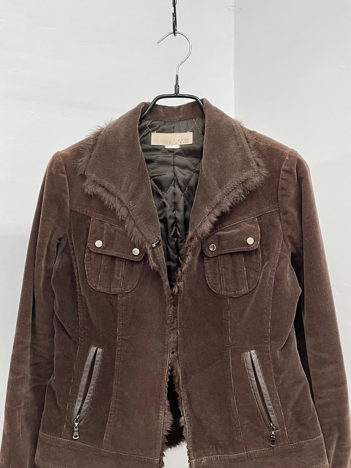 브라운 코듀로이 포켓 자켓 상품이미지6