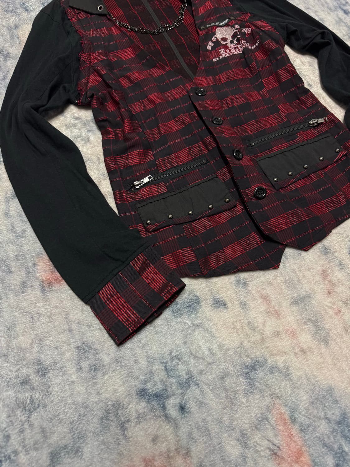 Sexpotrevenge punk layered jacket 상품이미지5