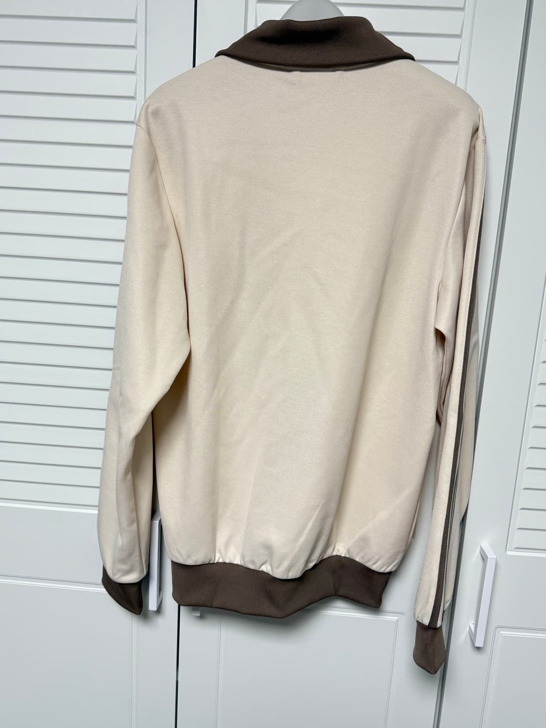 아디다스 아디컬러 클래식 베켄바우어 트랙탑 원더 화이트 트레이스 브라운  상품이미지4