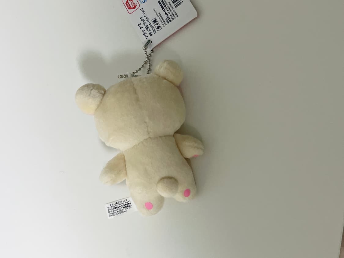 산엑스 리락쿠마 키링 눈썹 코리락쿠마 마스코트 인형 리락쿠마 느슨하게 시 상품이미지2