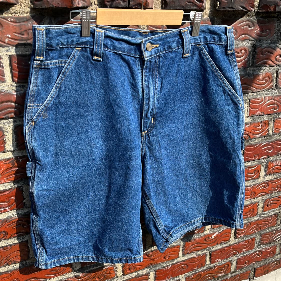 칼하트 정품 데님 반바지 쇼츠 청 바지 상품이미지2