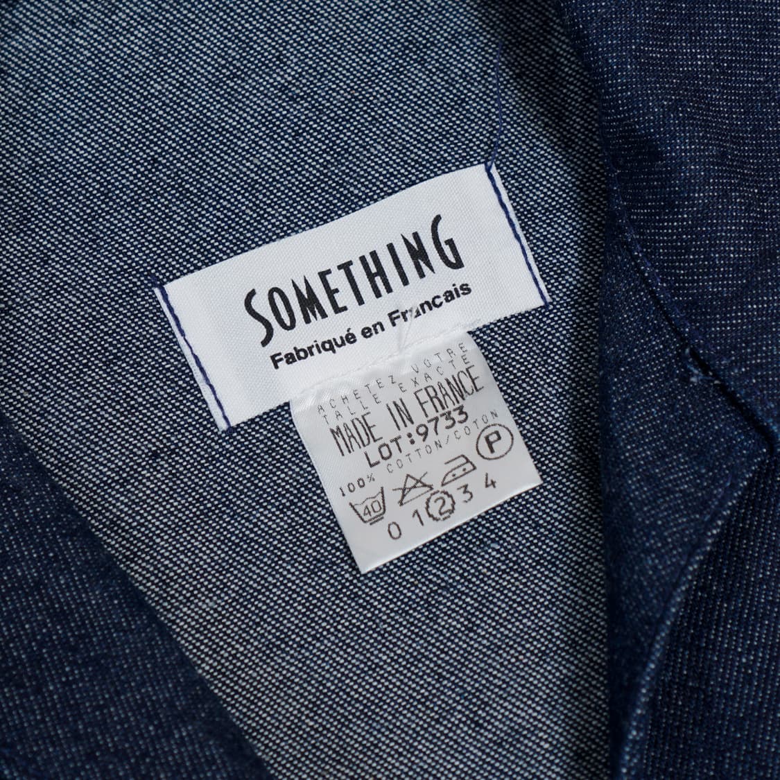 프랑스 Something 데님 스웻셔츠 상품이미지6