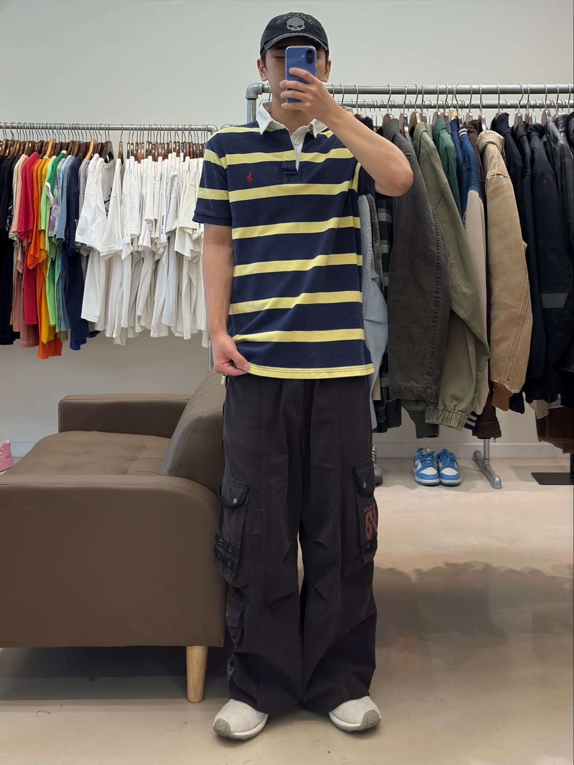폴로 스트라이프 카라 티셔츠 상품이미지7