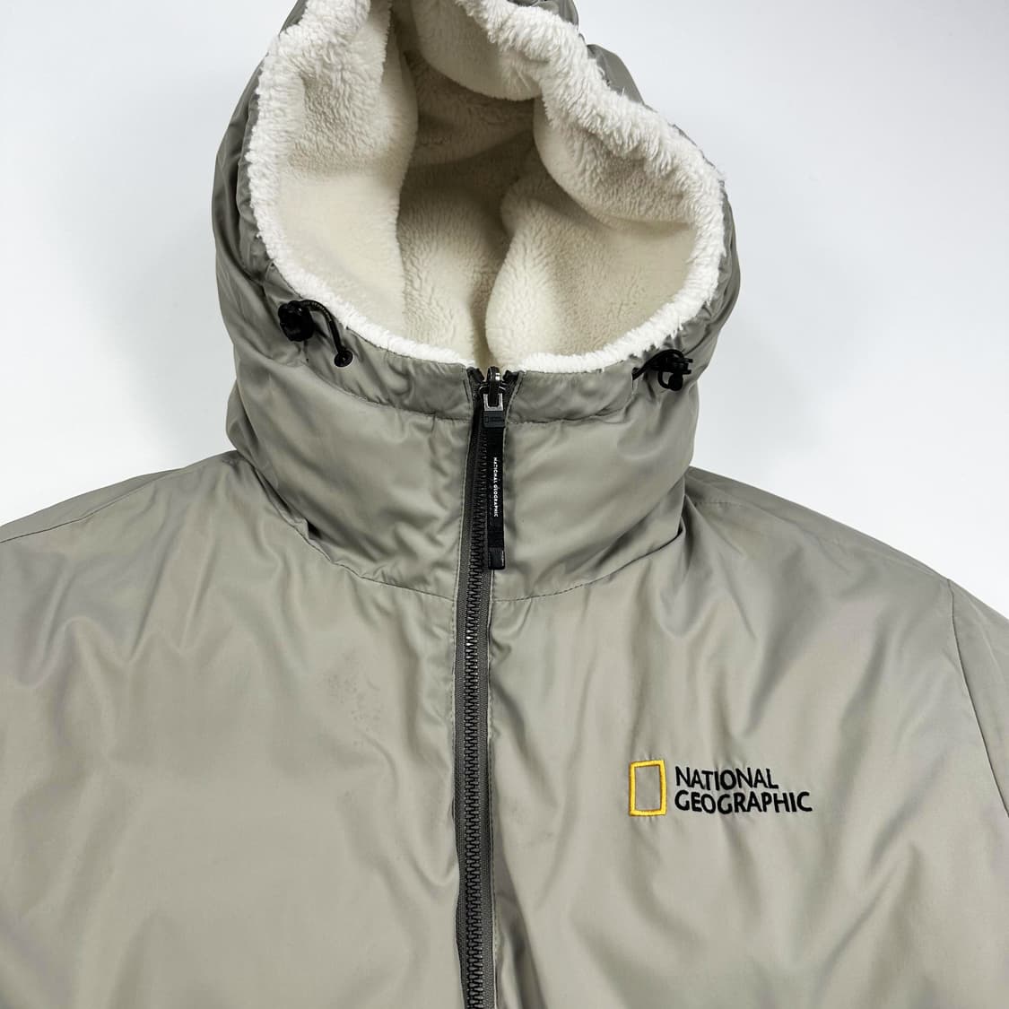 내셔널지오그래픽 리버시블 후리스 패딩 점퍼 (M) 상품이미지8