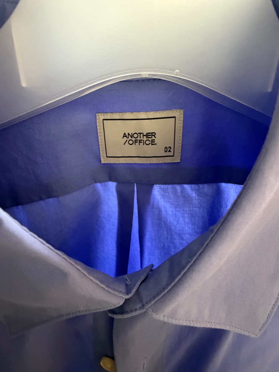 [2]어나더오피스 삭스 블루 셔츠 상품이미지2