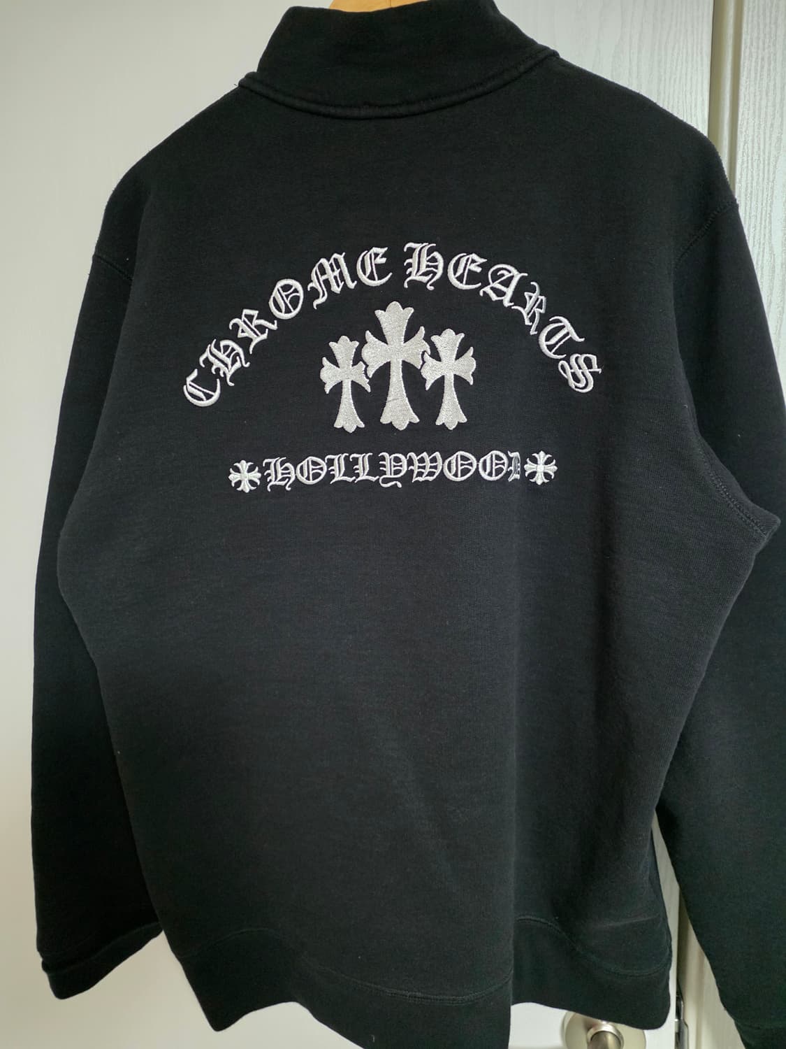 크롬하츠 쿼터 집업 L 국내백화점판 인보이스 o 상품이미지6