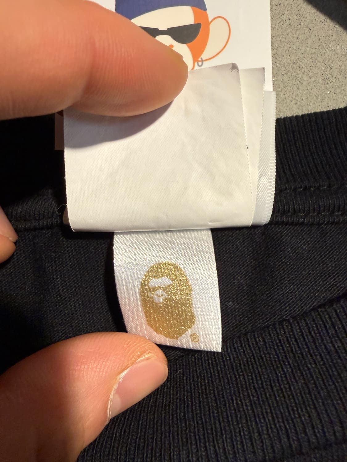 베이프 베이비 마일로 A to Z 티셔츠 2XL 상품이미지9