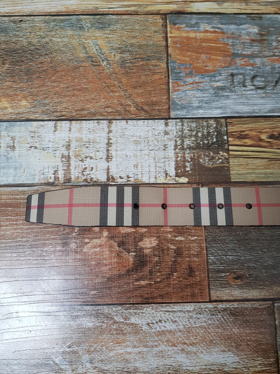 [36~40/정품] 버버리 체크레더 남성벨트 상품이미지5