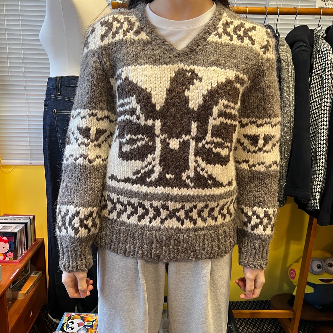 [Japanese Vintage] 100% 헤비울 스웨터 상품이미지3