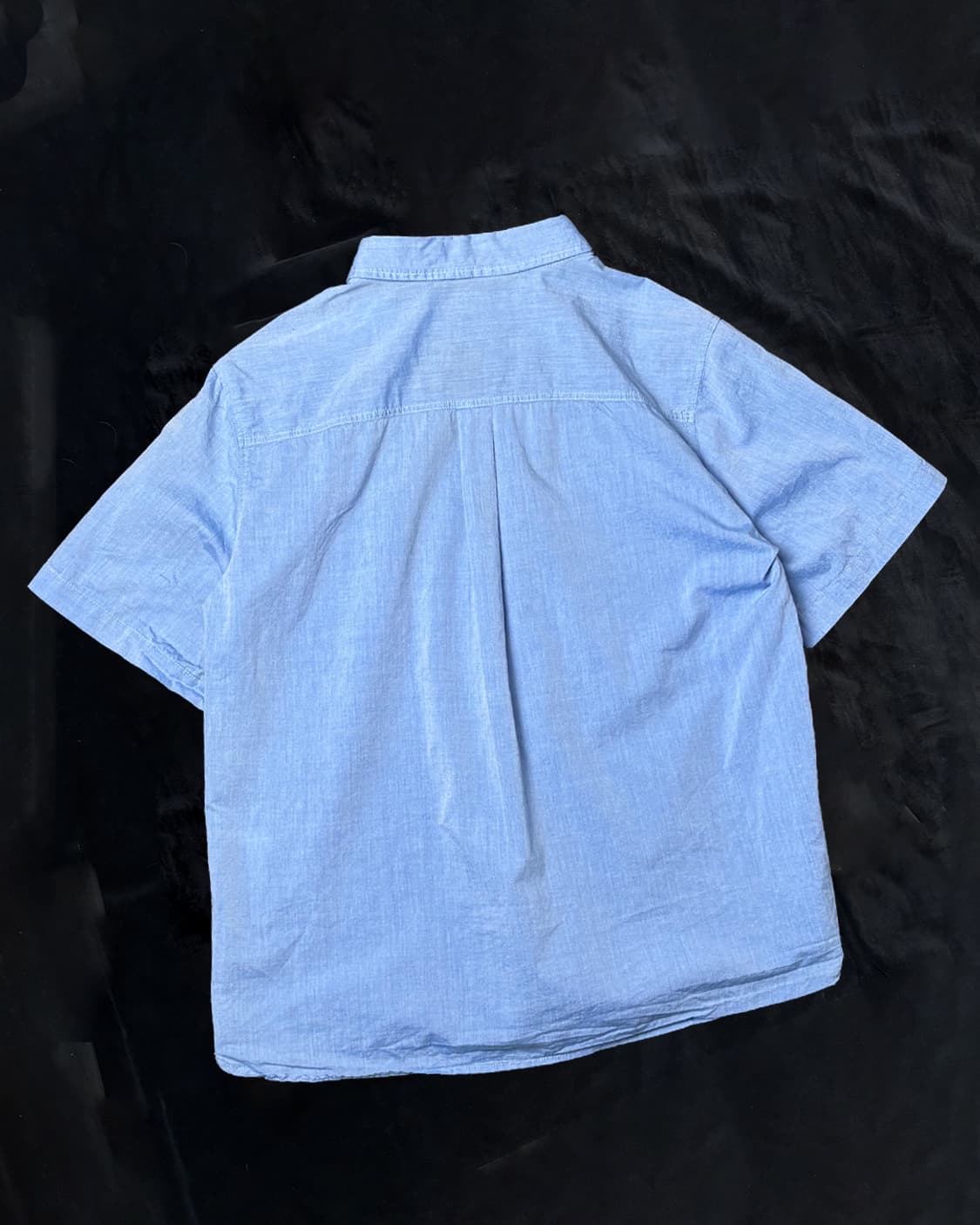 일본빈티지 GU 블루 셔츠 상품이미지2