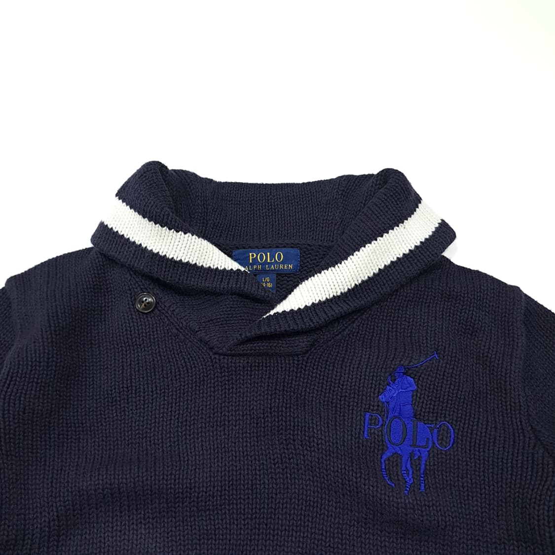 CL150 L 폴로랄프로렌 빅포니 숄카라 니트 상품이미지2