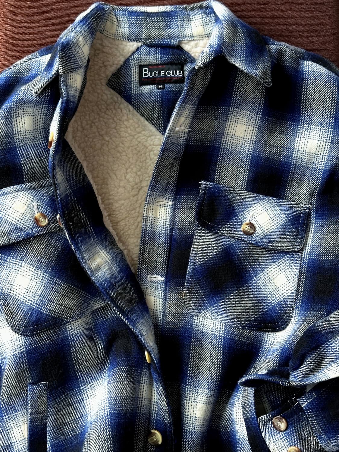 Fleece liner nel check jacket 상품이미지1